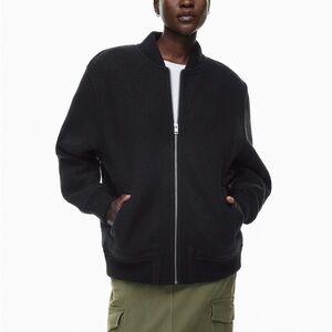 Aritzia Merino Wool Stable Oversized Jacket